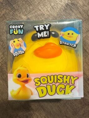 Crazy Fun Squishy Duck - Yellow